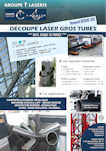 La découpe laser de gros tubes 